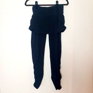 Athleta OC Black 2 in 1 Leggings and Skort